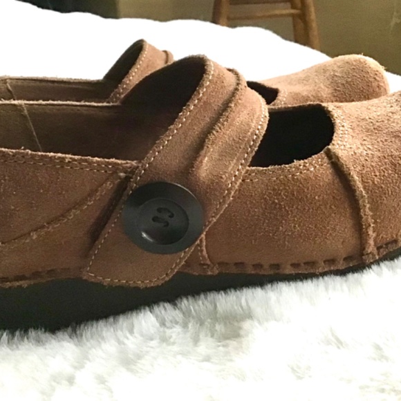 Dansko Mary Jane size 39 Brown Suede shimmer - Picture 8 of 10